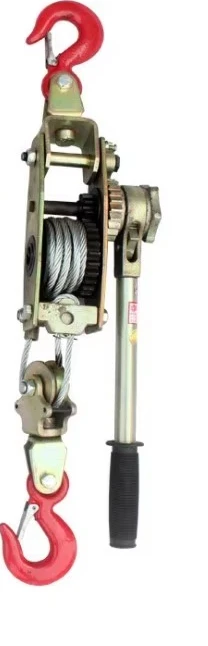 Ratchet puller Wire rope drawing machine for tensioned wire rope grip, used wire rope machine