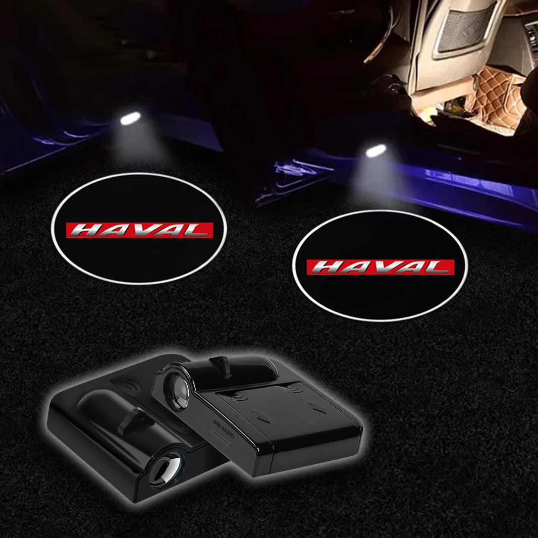 LED Car door universal projector high-definition welcome lights For Haver H6S F7 F7X H5 H6 H9 M6 H1 H2 H3 H4 H7 H8 H2S Coupe