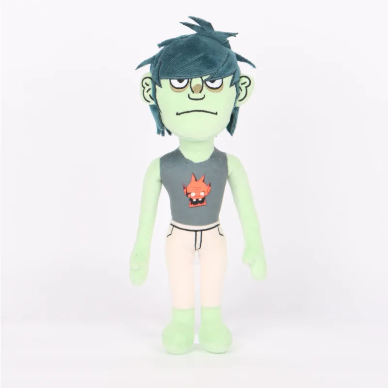 

New Cute Cartoon Anime Gorillaz Noodle Plush Toy Holding 28-32cm Street Fighter Room Decoration Plush Doll Toy For Kid Gift