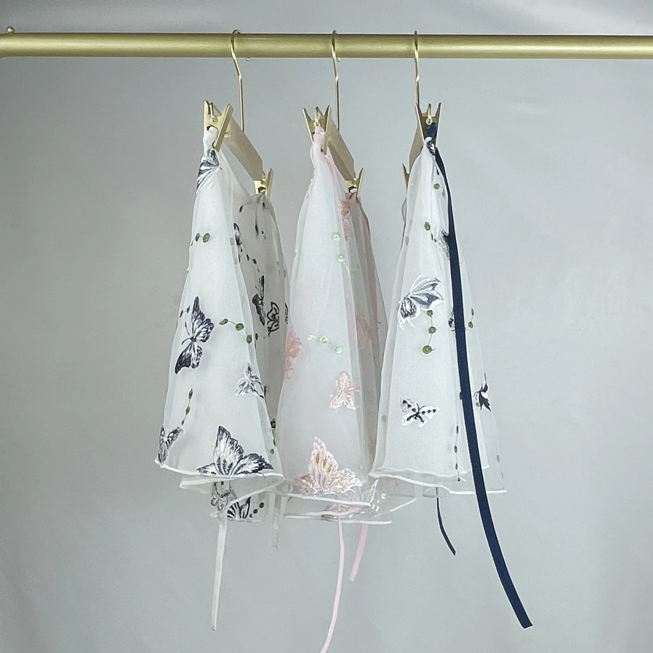 

customized women's adult ballet dance costume double-layer butterfly embroidery skirt one-piece basic training performance skirt