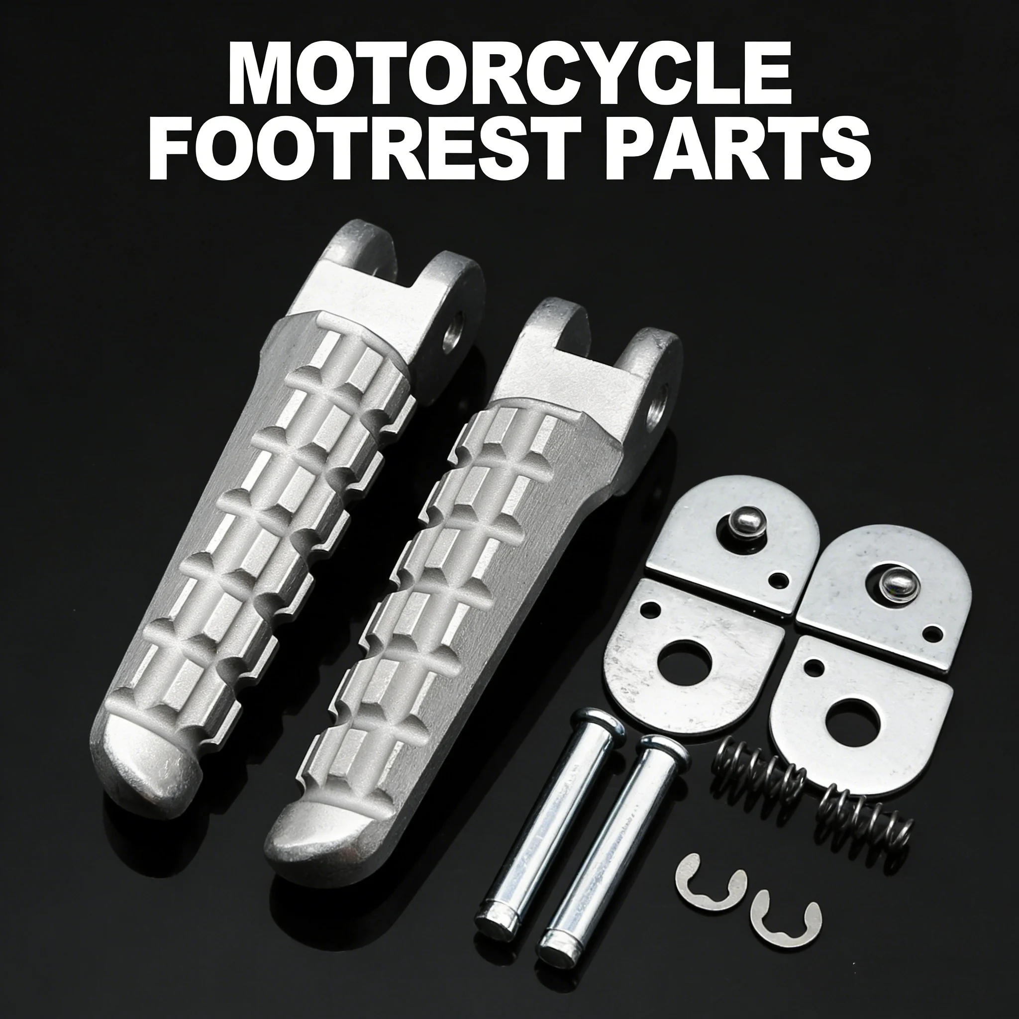 Rear Foot Pegs Footrests For Ducati Monster 696 2009-2014/Monster 1100 2009-2010/Monster 797 2017-2019/Scrambler Icon 2016-2017 view 3