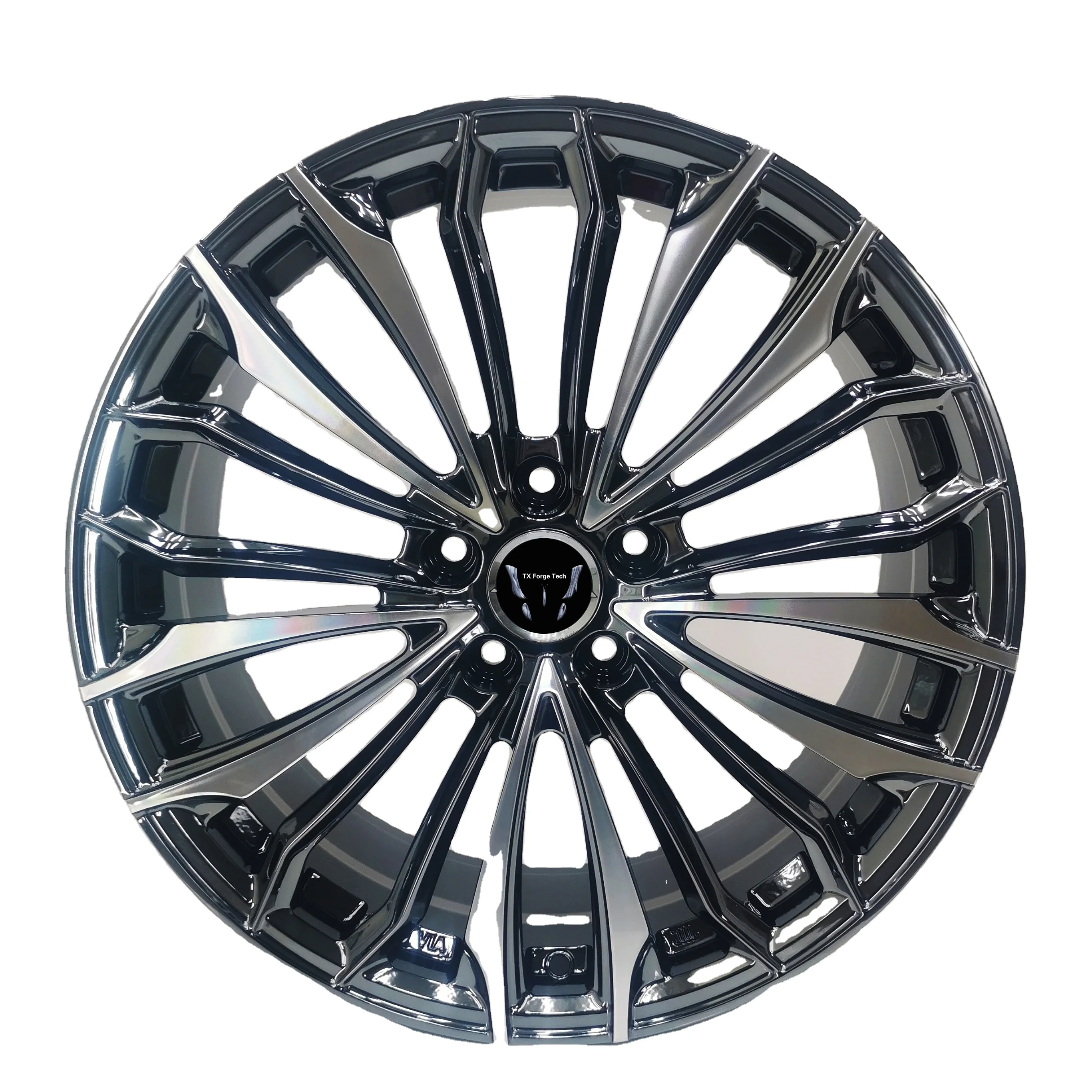 Competitive Price Forgiato D4330 Forged Car Racing Wheels New Bronze Finish Aluminium Alloy Multiple Sizes 25mm 30mm 35mm 40mm