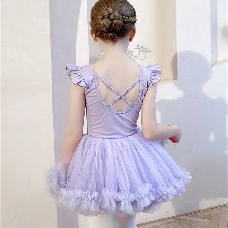 Tutu Skirt Girls Elastic Ballet Dance Skirts 4 Layers Tulle Tutu for Toddler Kid Children Teens Short Skirt Rave Costume Pink