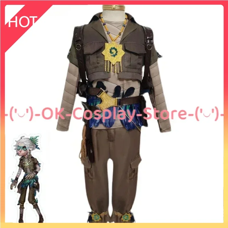

[Custom Made] Game Identity V Prisoner Luca Balsa Cosplay Costume Anime Suit Halloween Carnival Uniforms