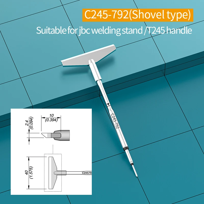 Imagem -05 - Ponta do Ferro de Solda C245752 776 792 913 914 949 Jbc T245 Cabeça de Soldagem