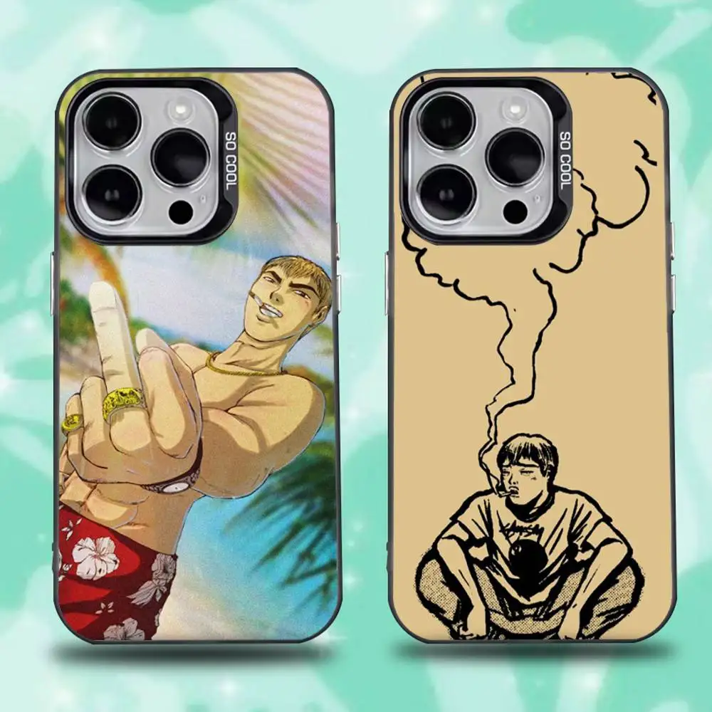 

G-GTO Great Teacher Onizuka Phone Case For iPhone 16,15,14,13,12,11,Mini,Pro,E,SE4,XS,MAX Black Candy Matte Cover