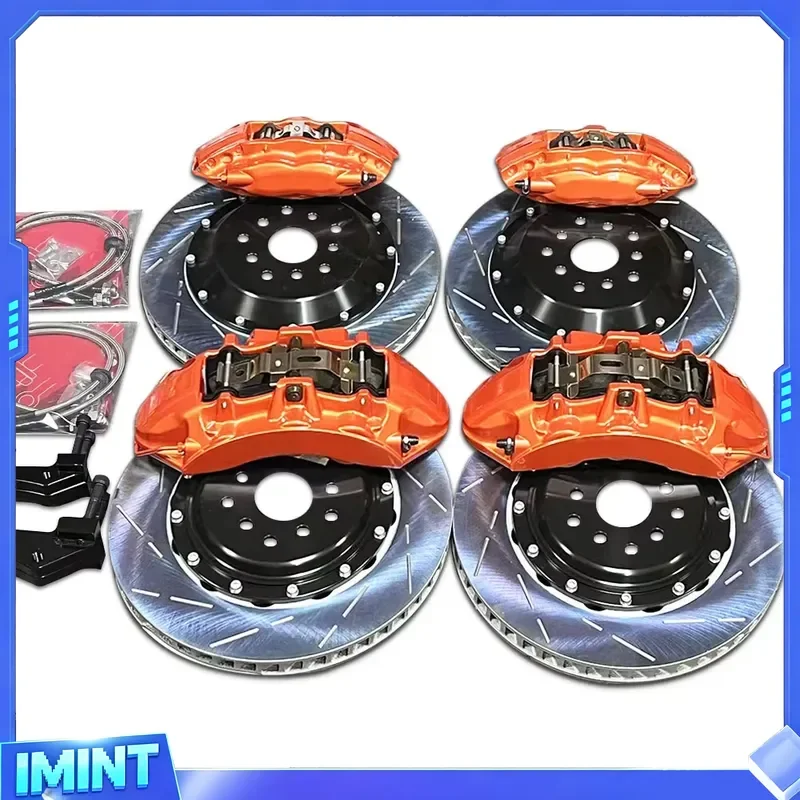 Custom Painted 4 6 Front Rear Plug and Play Racing Caliper Brake Rotor Big Brake Kit for