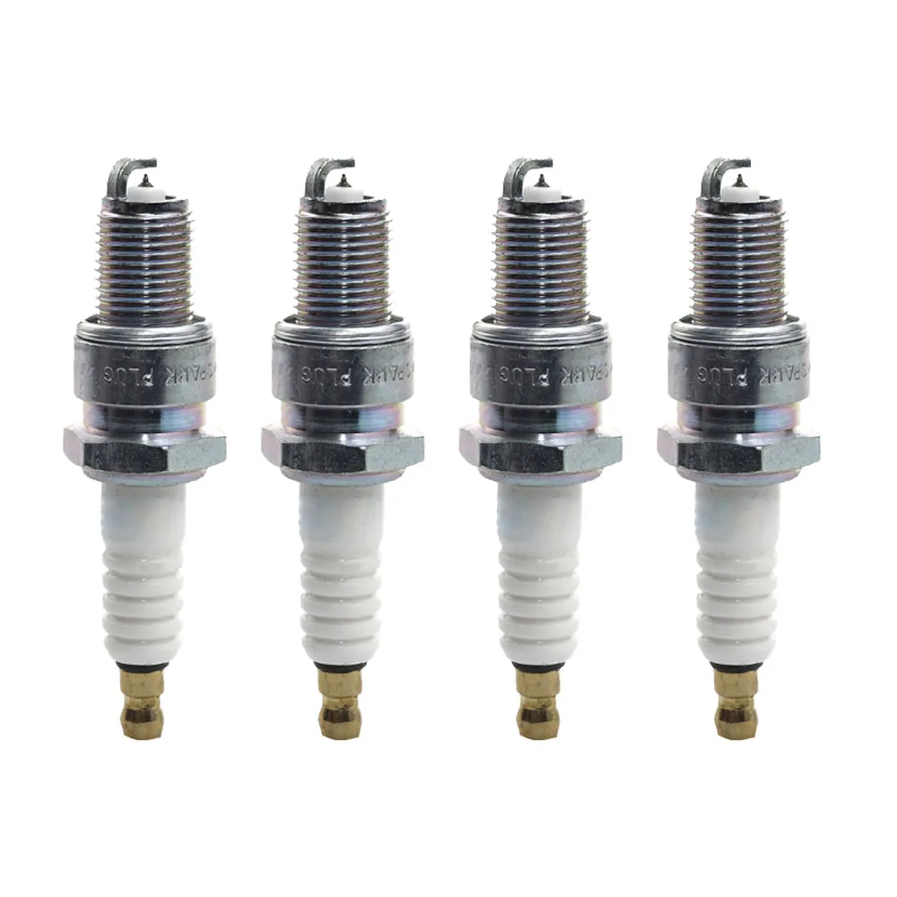 

4pcs Spark Plugs For Audi 100 VW Gol Jetta Passat Dongfeng Sokon Chery QQ Kia Sorento Volvo Hyundai Chevrolet Changan BPR6EIX