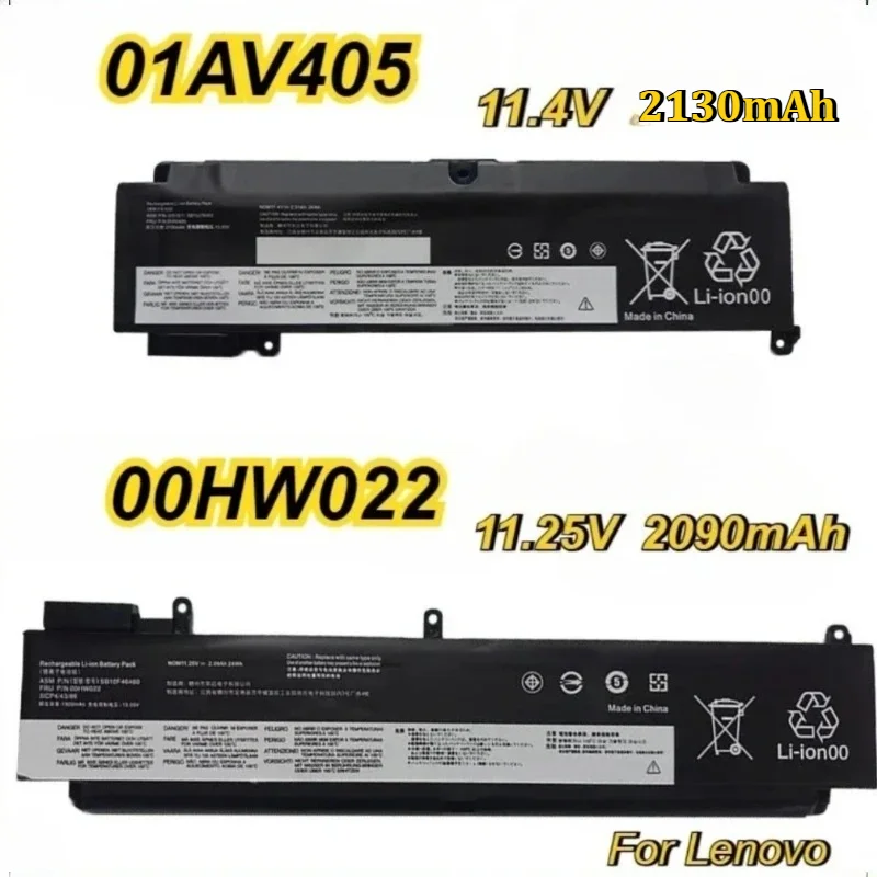 [New] 01AV405 01AV406 00HW022 00HW023 00HW024 00HW025 01AV407 SB10J79004 for Lenovo T480S T460s T470S Laptop Battery