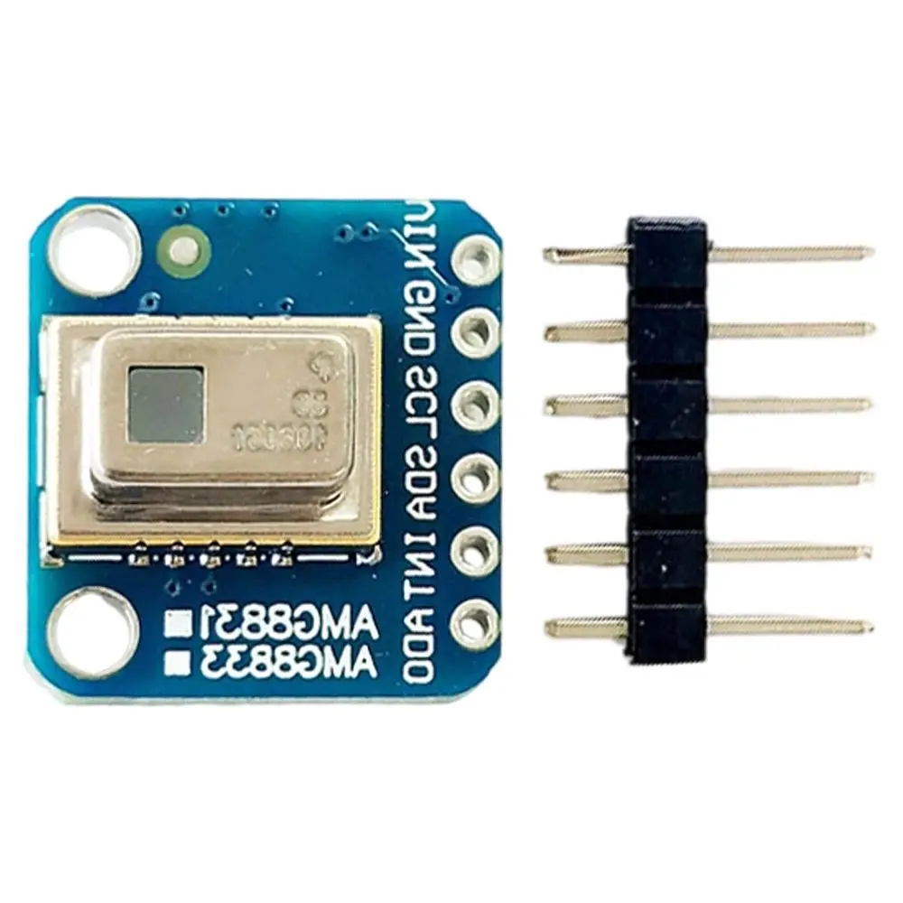 

GY-AMG8833 Temperature Sensor Module for Raspberry Pi Thermal Imager Thermometer Module 3-5V Power Supply I2C Output