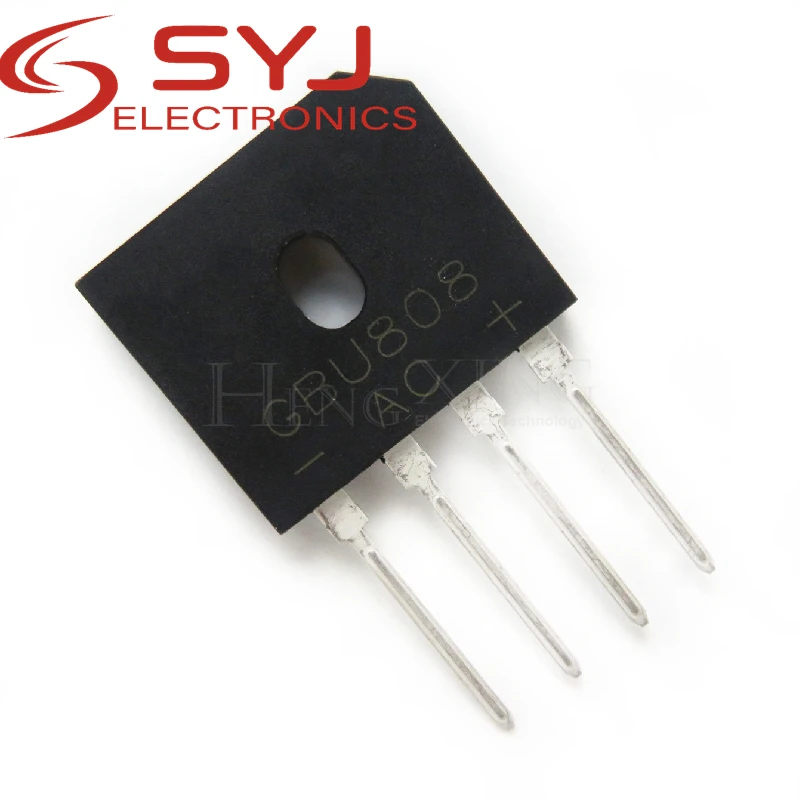 10pcs/lot GBU808 800V 8A GBU810 8A 1000V power Diode Bridge RectifierIn Stock