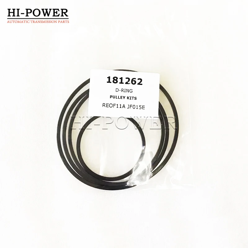 JF015E RE0F11A 181262  Transmission Clutch Repair D-ring Pulley Kits  For Nissan Sentra JF015 Gearbox Oil Seal Rings