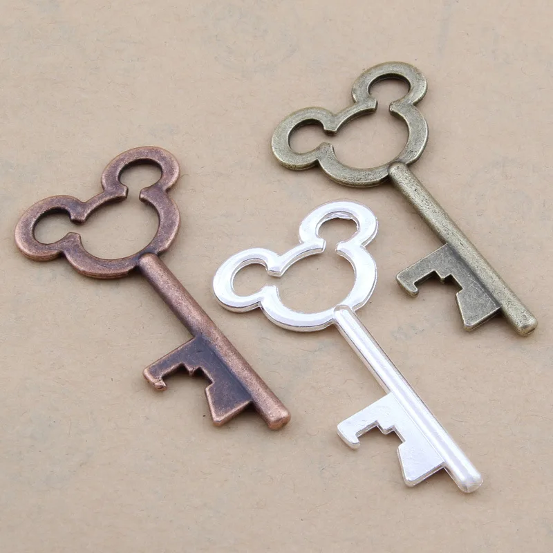 40pcs/lot Wedding Souvenirs Party Gifts Hen Party Gifts for Guest  Skeleton Key Beer Bottle Opener Four Color Choices