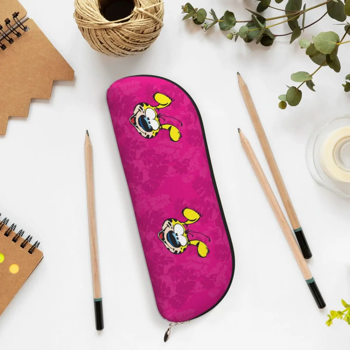 Marsupilami مقلمة الوجه حامل القلم تخزين القرطاسية لوازم سعة كبيرة صندوق القلم حقيبة أقلام رصاص لهدايا الأطفال