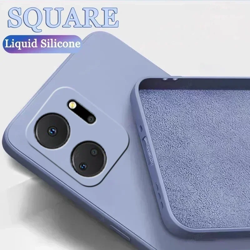 For Honor X7A Case Cover Huawei Honor X7A Capas Shockproof Bumper TPU Original Silicone Soft Funda Honor X8 X6 X6S X9A X8A X7A