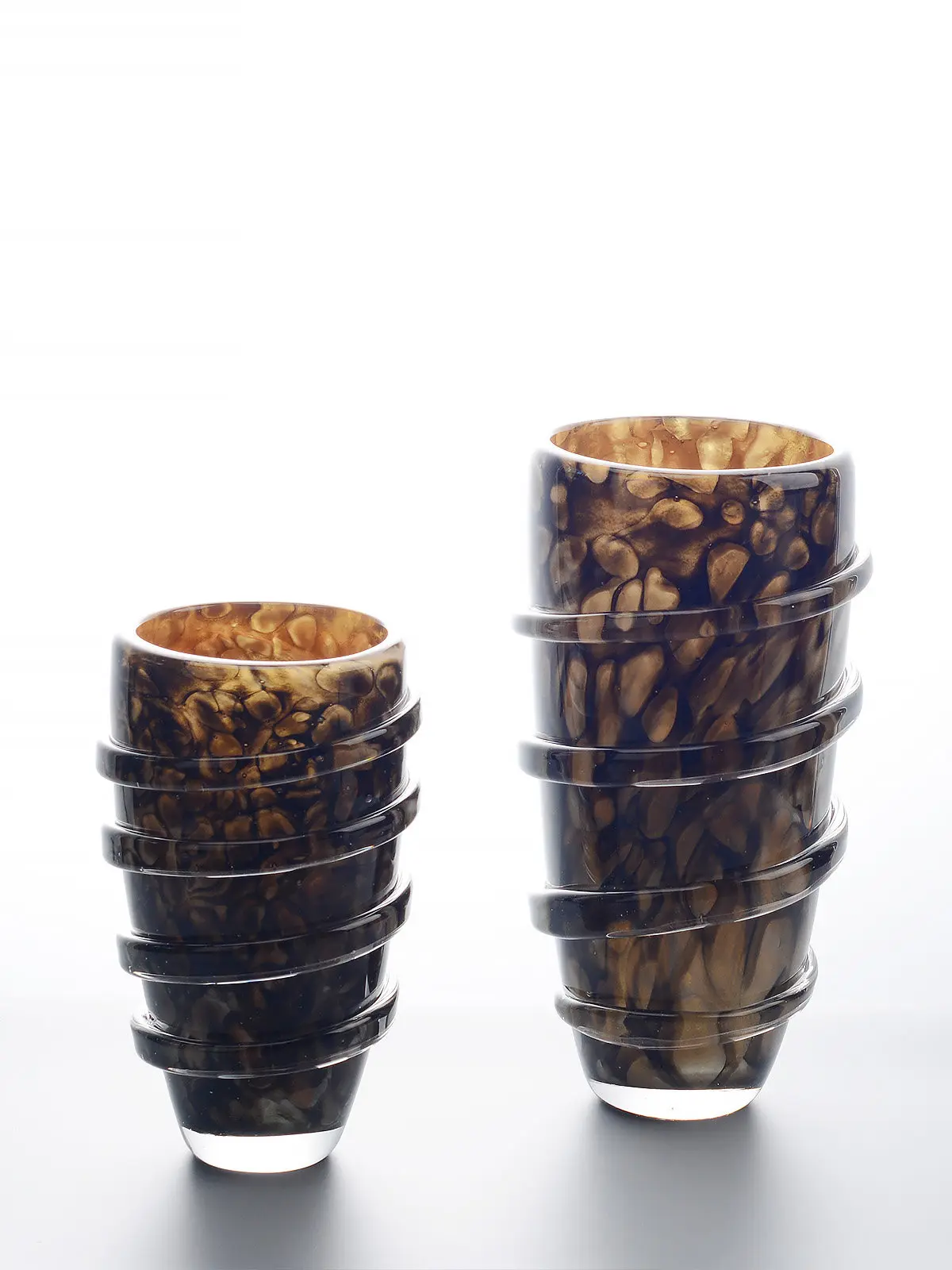 Light luxury simple creative glazed vase, living room dining table hotel model room desktop vase