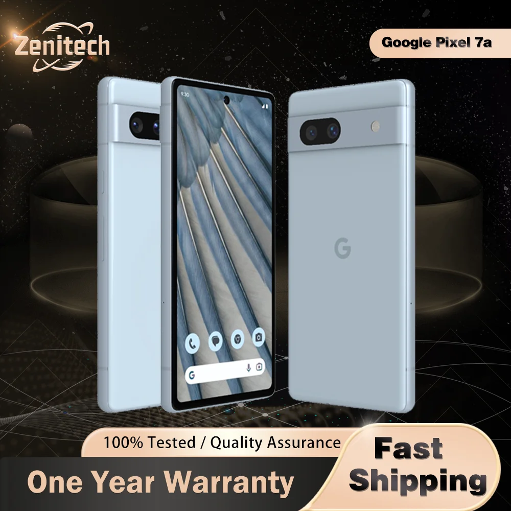 جوجل بيكسل 7A 5G الهاتف المحمول 8GB RAM 128GB ROM 90 هرتز OLED 6.1 "NFC 64MP + 13MP الموتر G2 ثماني النواة جوجل بيكسل 7A #1