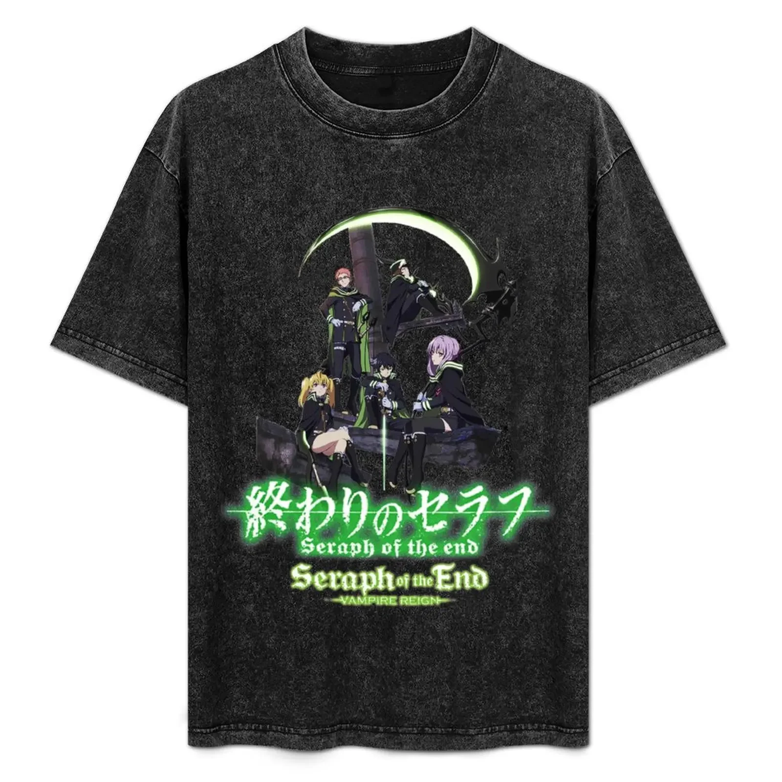 

SERAPH OF THE END - Group A T-Shirt Summer Fashion Casual Tee Shirt