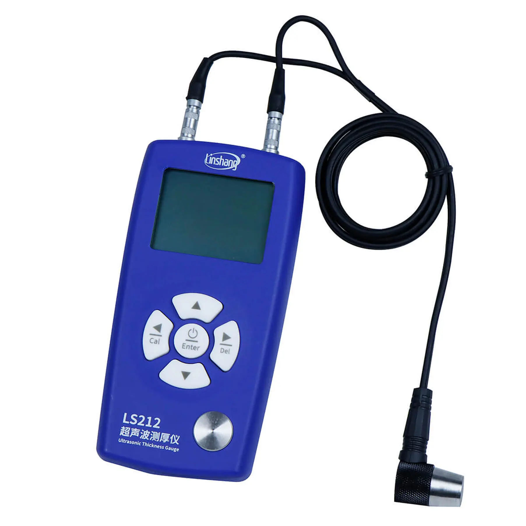 LS212 Ultrasonic Thickness Gauge Measuring Range 0.8-350mm Non-destructive for metal glass ceramics and plastics