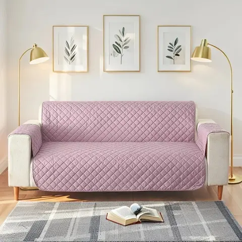 Vattentätt sofföverdrag 1/2/3/4-sits halkfri sofföverdrag för husdjur barn soffskydd med elastiskt band heminredning grå 10 best sales sofföverdrag - №10