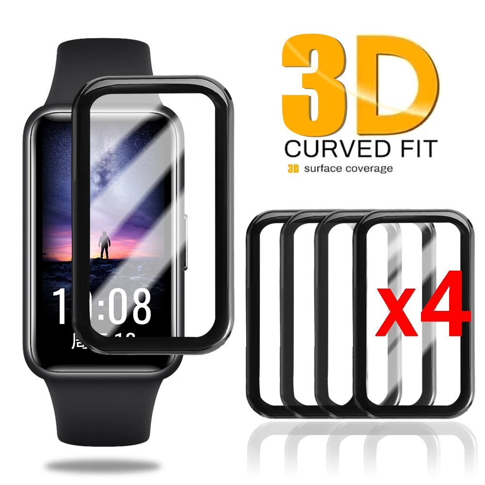 For Xiaomi Band 8 Active Miband 8Active Smartband 3D Curved Soft Films Cover Anti Scratch Screen Protector For Mi Band 8 Active