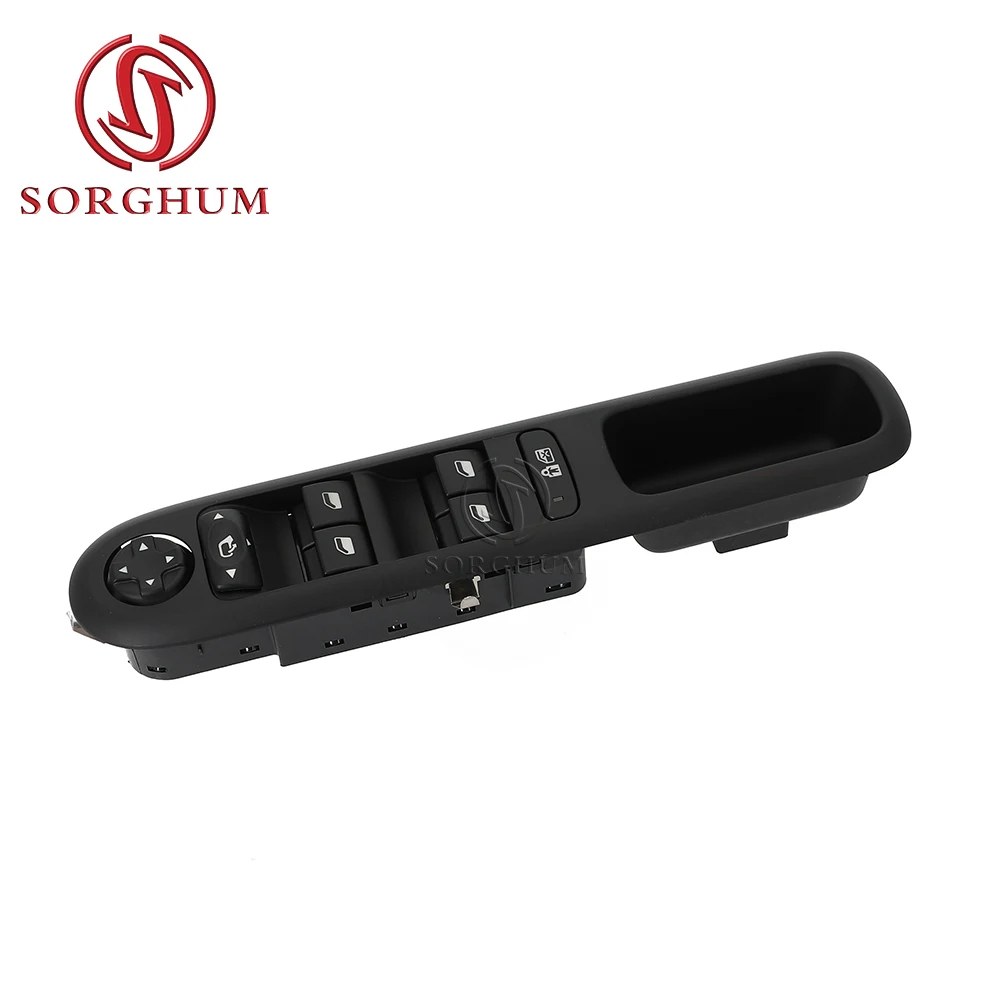 SORGHUM Master Power Window Switch Left Front Door Lifter Switch For Peugeot 3008 5008 Hatchback Wagon Electric Fold 96650621ZD