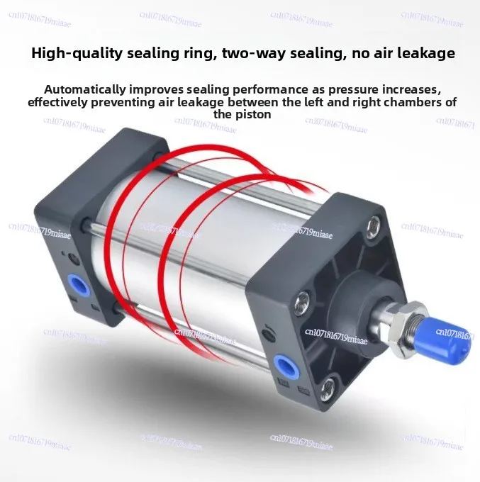 SC Standard Cylinder Large Bore High Thrust Aluminum Alloy Pneumatic Components