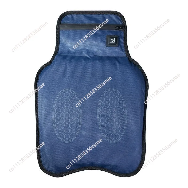 Winter motorcycle heating seat cushion shock absorber electric vehicle takeaway waterproof warm locomotive seat cover