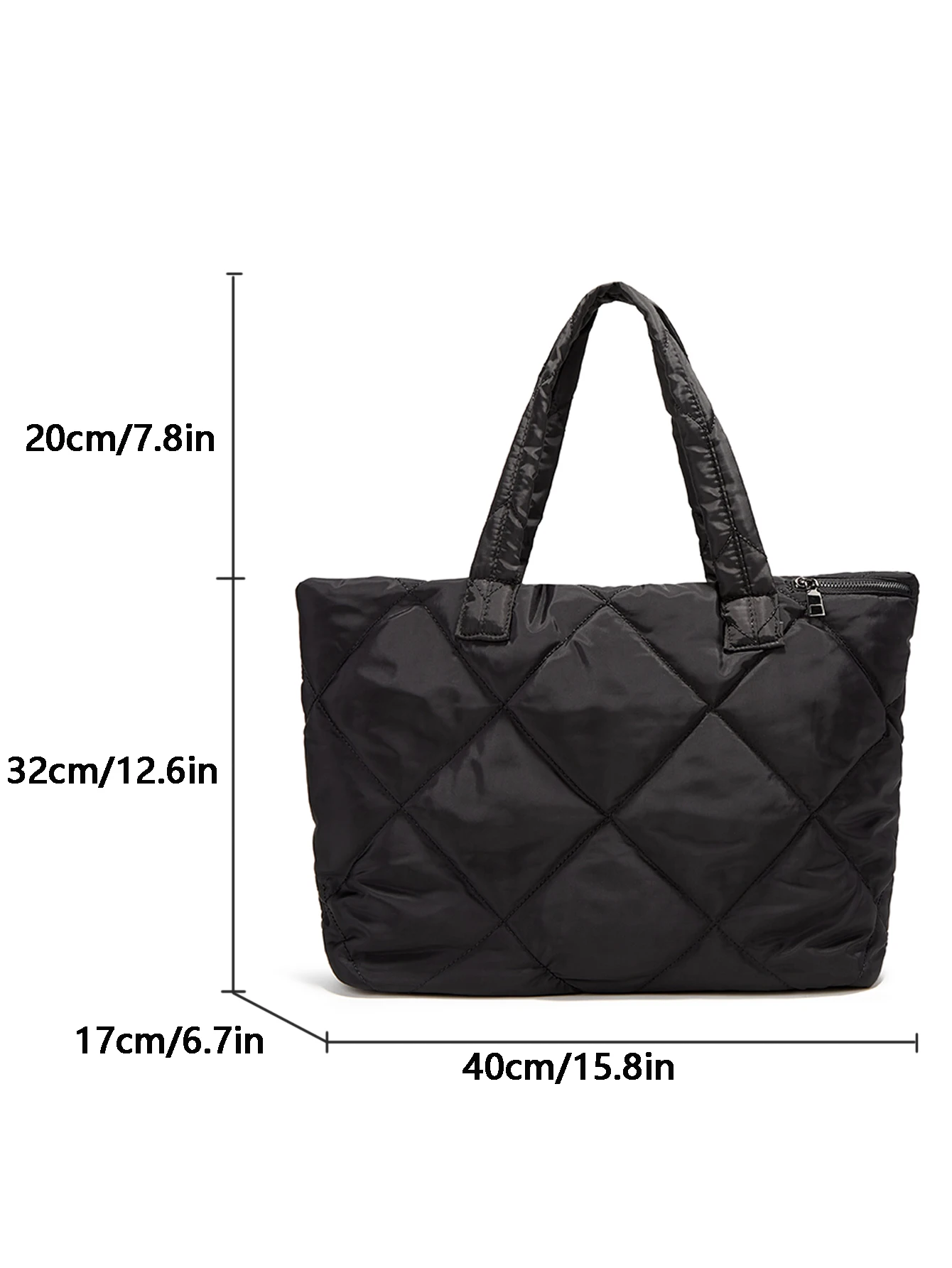 طقم مكون من 3 قطع بتصميم جديد خفيف الوزن وسعة كبيرة وحقيبة كروس نسائية متعددة الاستخدامات محمولة باليد والكتف #3