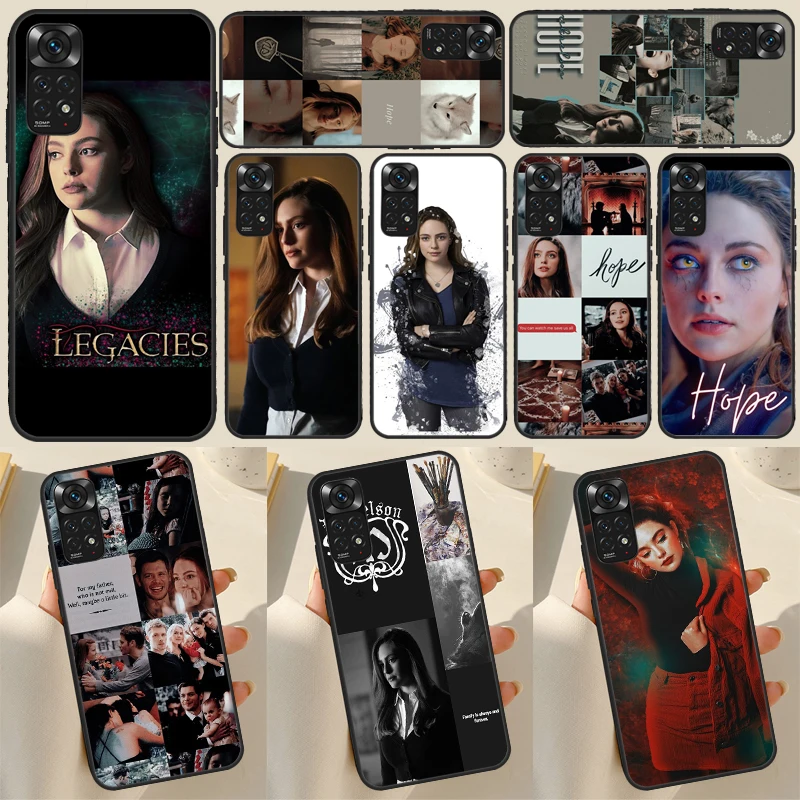 Legacies Hope Mikaelson Case For Xiaomi Redmi Note 10 11 12 Pro Note 9 8 Pro 9S 10S 11S 12S 10A 10C 9C 12C Coque