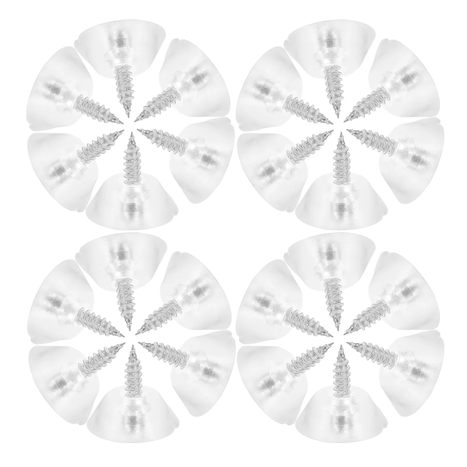 

100pcs Anti-Slip Chair Glides For Carpet Tile Hardwood Floors Furniture Leg Pads Floor Protectors Noise Reducing Scratch