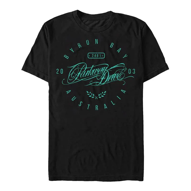 Summer Top Australian Metal Hardcore Band Parkway Drive's Printed Round-neck Short-sleeved T-shirt