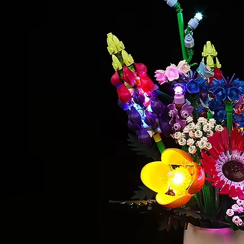 ชุดไฟ LED DIY สำหรับเลโก้ 10313 ช่อดอกไม้ป่า (เฉพาะไฟ LED โดยไม่มีโมเดลบล็อก)