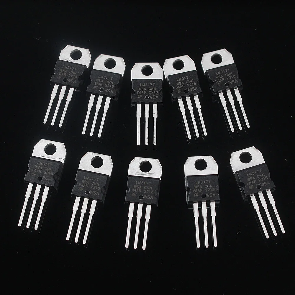 5PCS Voltage Regulator LM317T L7805CV L7809CV L7812CV 1.5A TO220 Integrated Circuits