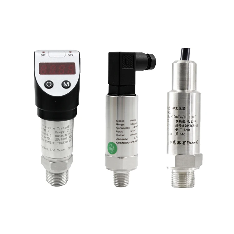 PM420 High Accuracy 0.1% Various Water Gas Oil Pressure Sensor Transducer 0.5-4.5V Pressure Transmitter