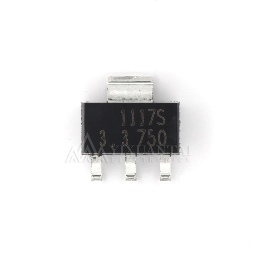 10PCS/LOT    LM1117S-3.3   LM1117S-5.0  LM1117S-ADJ   1117   SOT223  NEW