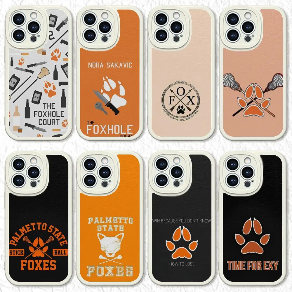 F-Foxhole C-Court MAISTO Phone Case Lambskin Case For Iphone 16 15 14 13 11 12 Pro Max Xr X Xs 8 7 Plus