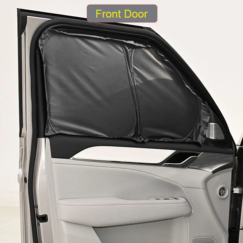 

Для VOLVO EM90 2024-настоящее время автомобиля, черные окна, солнцезащитный козырек, автоматический анти-УФ-тепляционный защитный чехол, аксессуары для интерьера