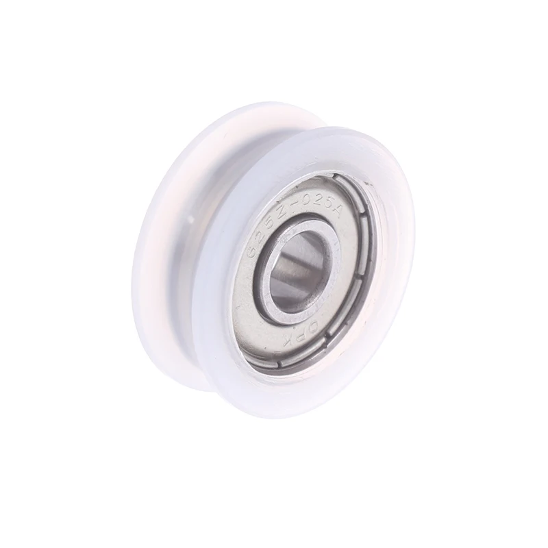 1Pcs 625ZZ 5*20*7mm Flat Wheel Roller Furniture Door Window Display Cabinet Track Accessories U-shaped Groove Of Bearing Pulley