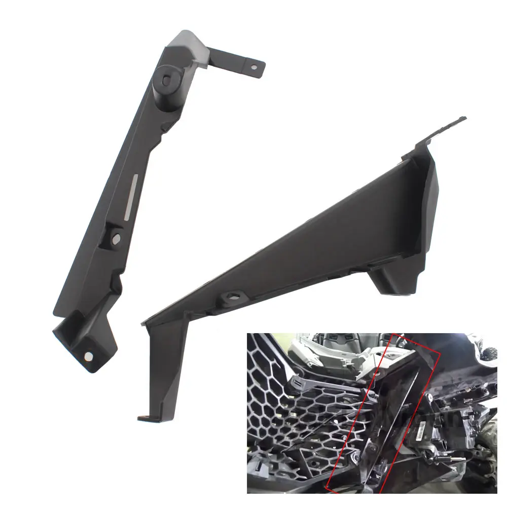 For Can Am Maverick X3 MAX  R 2018-2019 Left/Right Cover Panel Trims Front Cover Mounting Kit UTV  Accessories