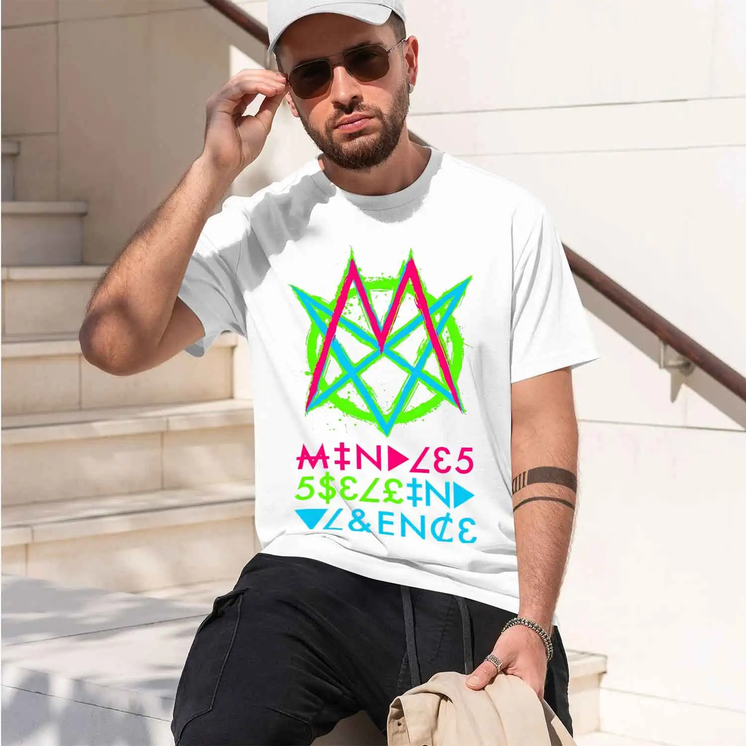 mindless self indulgence 2026 New Model Men’s Short-sleeve crewneck T-Shirt Classic Casual Multiple Colors and Sizes for Daily W