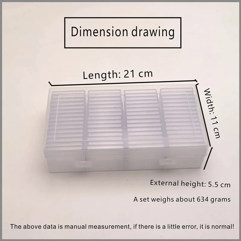 Contains 60 small square box round box 30mm commemorative coin collection box adjustable inner 40mm commemorative coin storage b