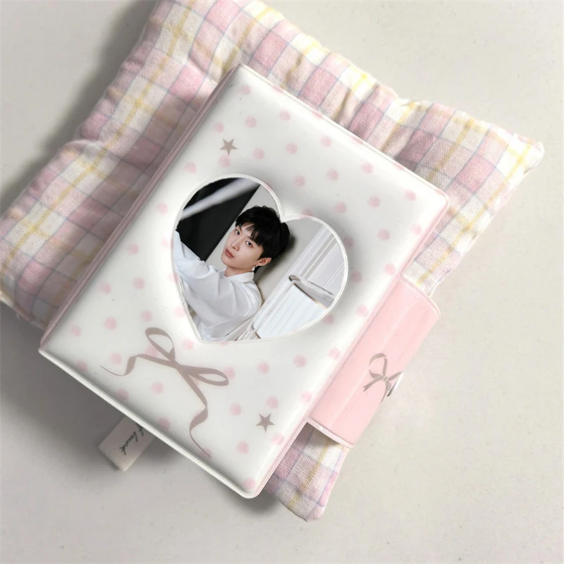 Sweet Cute Organizer Card Album Idol Photo Card Card Holder Photo Album Postcard Collector Card Lomo Card Kpop Binder