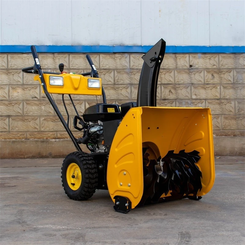 6.5 Horsepower Hand-push Snow Machine Direct from Factory in Stock, Snow Sweeper for Streets, Campuses