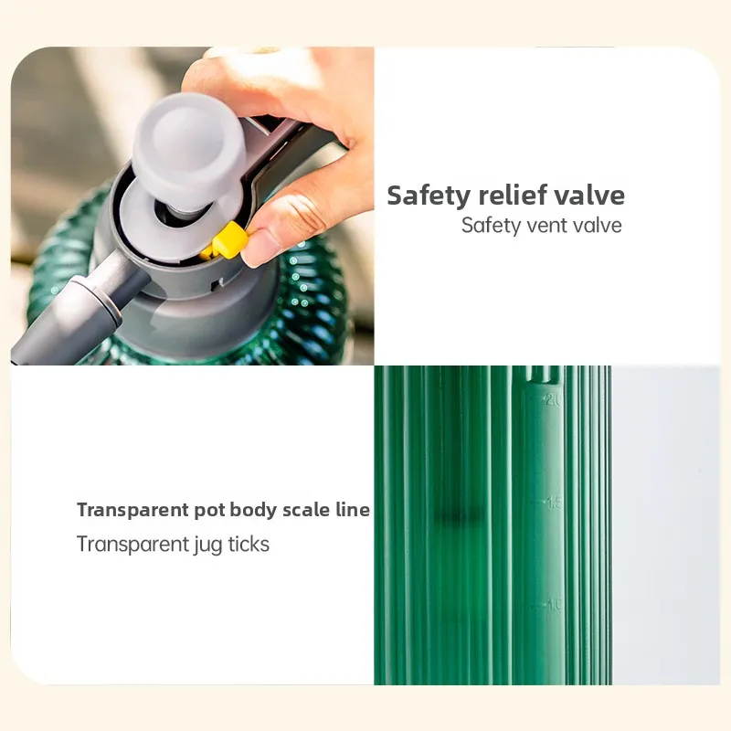 Premium Thickened Air Pressure Watering Spray Pot Watering Kettle Watering Kettle Gardening Tools Sprayer Kettle Disinfection Sh