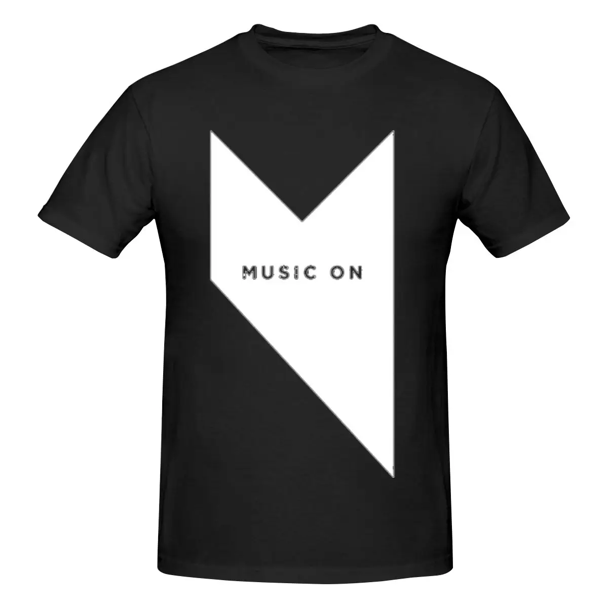 

High Quality 100% Cotton Music On - Marco Carola Ibiza Dance Men's Basic Short Sleeve T-Shirt