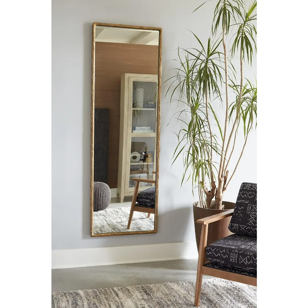 

Ryandale Antique 72" Rectangular Aluminum Full Length Floor Mirror Miror Metallic Led Mirrors for Bathroom Mirrors Miroir Shower