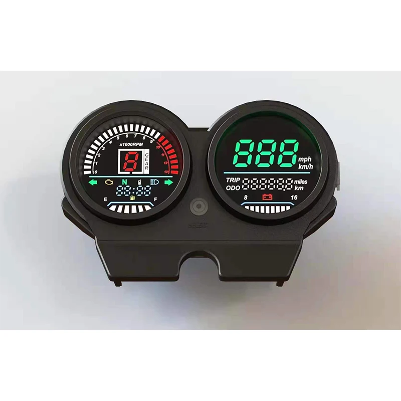 

Intelligent Library WY125 Motorcycle LED Instrument Digital Speedometer