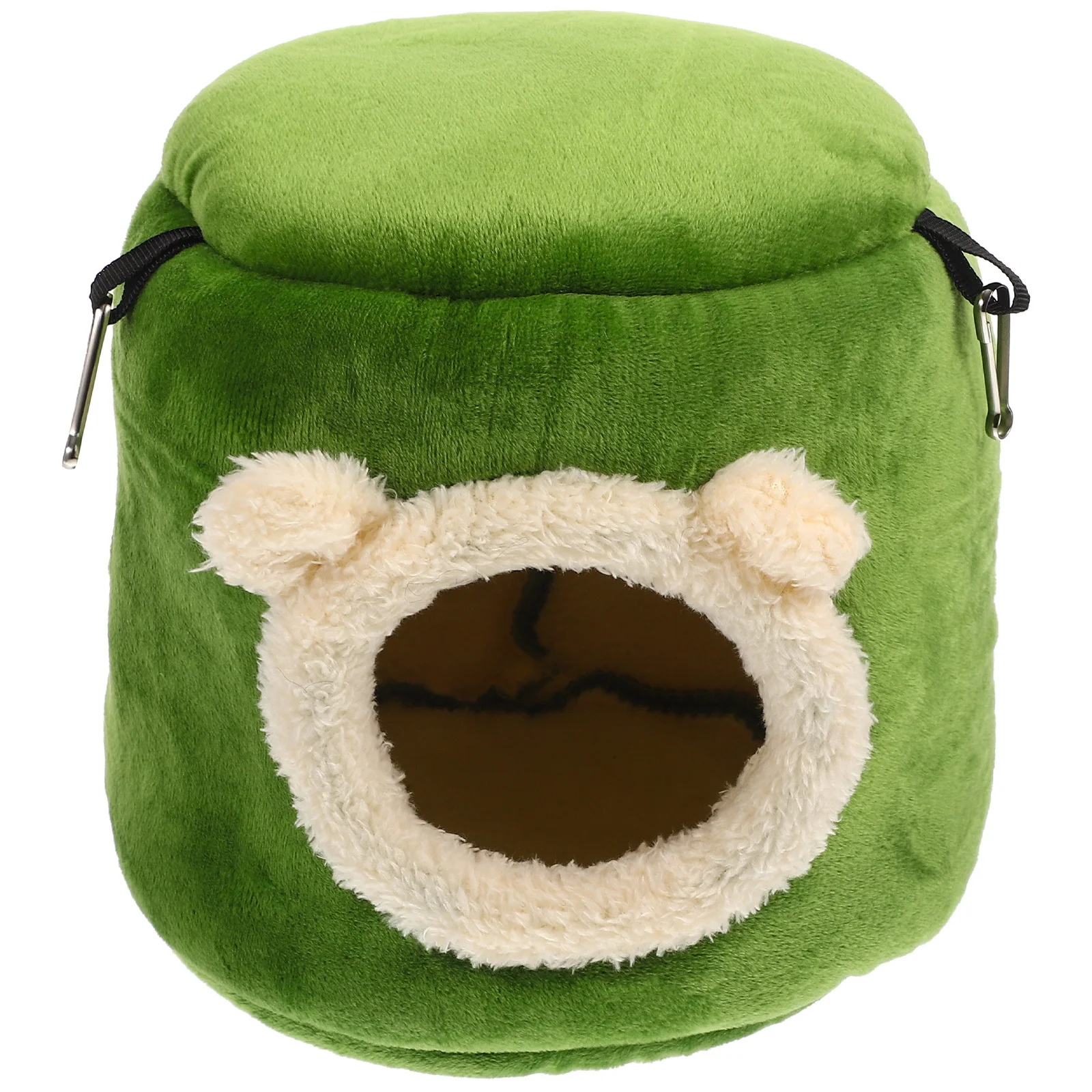 

Tree Trunk Cotton Nest For Small Pets Soft Hamster Bed House, Cute Safe Hideout For Hamsters Chinchillas Guinea Pigs, Easy