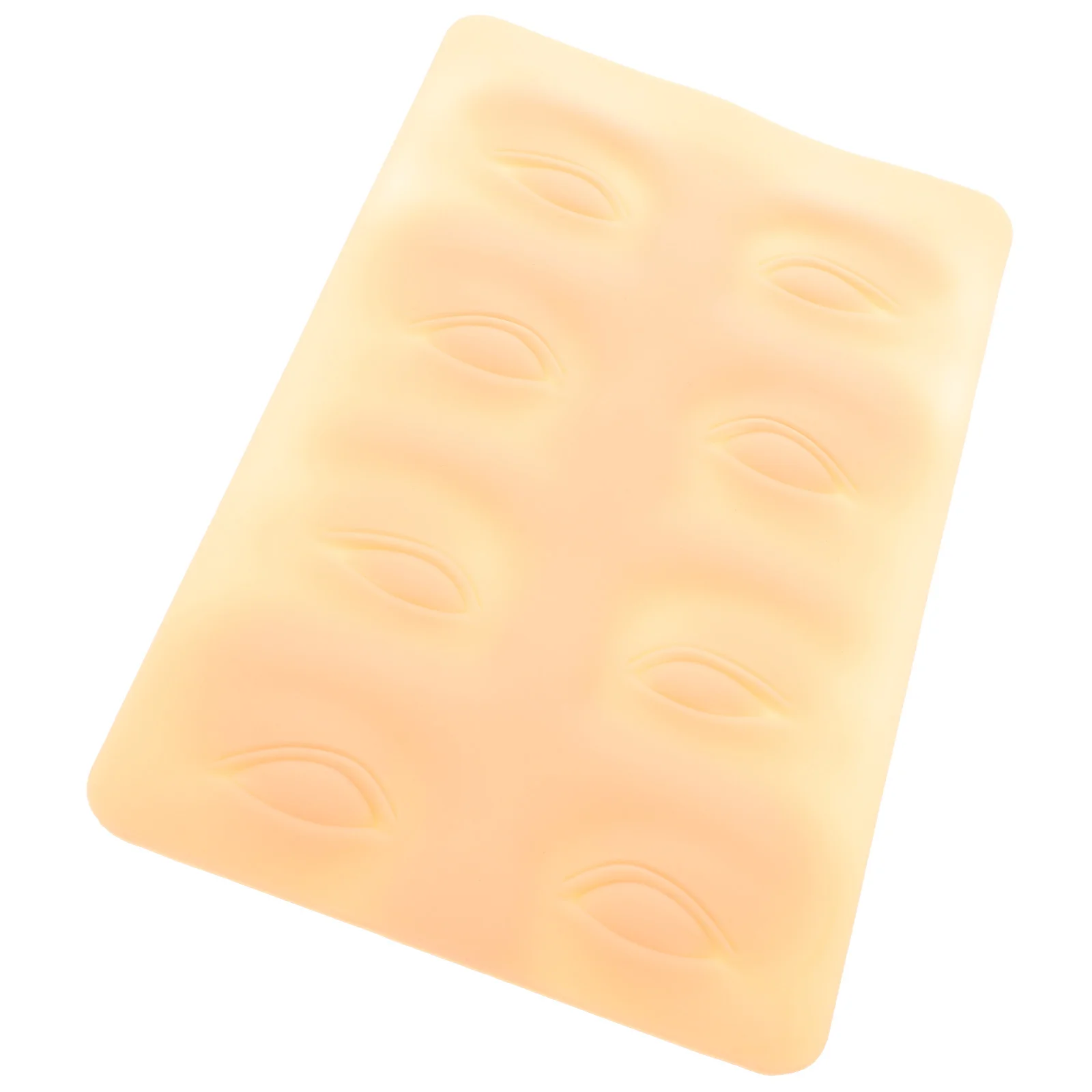 

3D Eyeliner Practice Skin Food Grade Reusable Makeup Training Fake Skin Sheets for Eyebrow Eyeliner Microblading